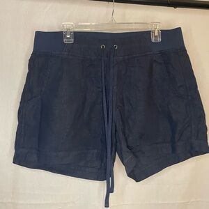 Athleta Women’s Navy Blue Size 14 Drawstring Shorts